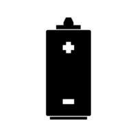 bateria ilustrada em fundo branco vetor