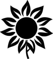 flor - minimalista e plano logotipo - vetor ilustração