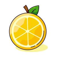 limão colorida vetor plano ilustração. perfeito para diferente cartões, têxtil, rede sites, apps