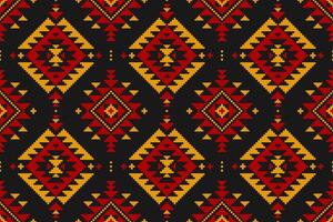geométrico étnico desatado padronizar tradicional. americano, mexicano estilo. asteca tribal enfeite imprimir. Projeto para fundo, papel de parede, ilustração, tecido, roupas, tapete, batik, bordado. vetor