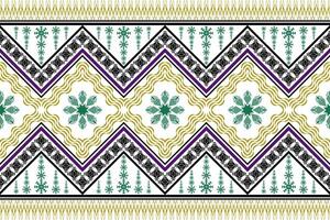 geométrica étnica oriental arte tradicional pattern.figure bordado tribal style.design para plano de fundo, papel de parede, roupas, embrulho, tecido, elemento, ilustração vetorial. vetor