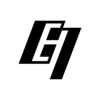 carta c 7 ícone logotipo modelo vetor