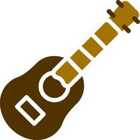 design de ícone criativo de violão vetor