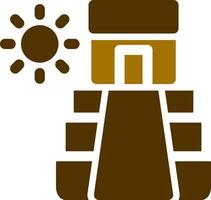 design de ícone criativo maya vetor