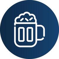 design de ícone criativo de cerveja vetor
