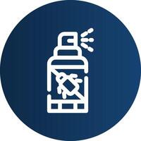 design de ícone criativo de garrafa de spray vetor