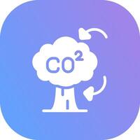 co2 criativo ícone Projeto vetor