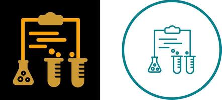 ícone de vetor de experimento