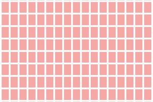 retângulo quadrado padrão sem costura retro elegante vintage rosa fundo branco para impressão de toalha de mesa vetor