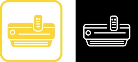 ícone de vetor de ar condicionado móvel