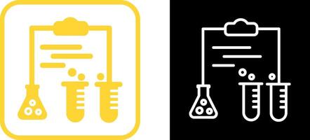 ícone de vetor de experimento