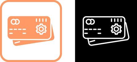 ícone de vetor de configuração de pagamento