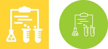 ícone de vetor de experimento