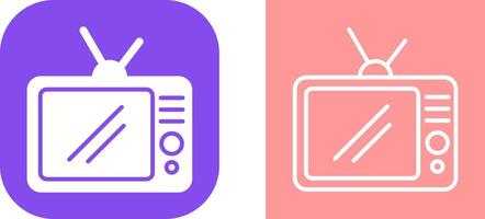 ícone de vetor de aparelho de tv