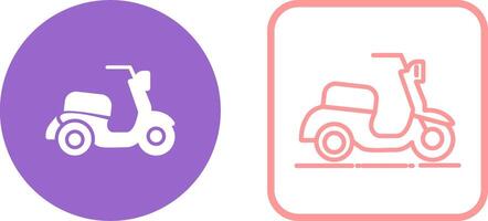 ícone de vetor de scooter