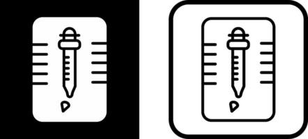 ícone de vetor de conta-gotas