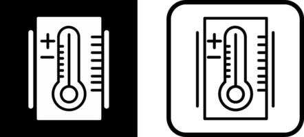 ícone de vetor de termômetro