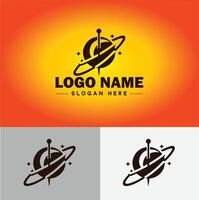 bússola logotipo ícone vetor arte gráficos para o negócio marca aplicativo ícone direção bússola logotipo modelo