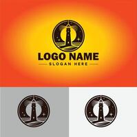 bússola logotipo ícone vetor arte gráficos para o negócio marca aplicativo ícone direção bússola logotipo modelo