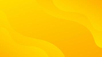 brilhante amarelo dinâmico abstrato fundo. moderno limão laranja cor. fresco modelo bandeira para rede, Páginas, vendas, eventos, feriados, festas, e caindo. acenando formas com suave sombra vetor
