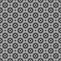 padrão abstrato sem emenda preto e branco. fundo e pano de fundo. design ornamental em tons de cinza. vetor