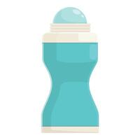 natural vidro Desodorante ícone desenho animado vetor. moda beleza spa vetor