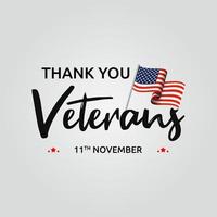 obrigado veteranos. 11 de novembro, estado unido da américa, design do dia dos veteranos dos eua.