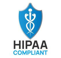 hipaa complacente ícone vetor