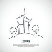 eco energia ícone. vetor