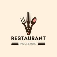 vetor restaurante logotipo Projeto modelo