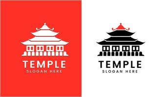 ai gerado têmpora logotipo ícone símbolo Igreja torre religião construção logotipo Projeto minimalista moderno modelo vetor