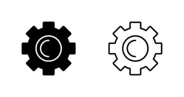 ícone de vetor de roda dentada