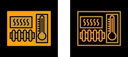 ícone de vetor de elemento de aquecimento