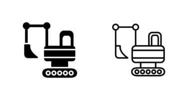 ícone de vetor de máquinas pesadas