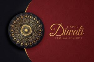 diwali - indiano festival do luzes, Projeto modelo para cartões postais, convites, cumprimento cartões, cartazes, panfletos, fundo e bandeira projetos. vetor