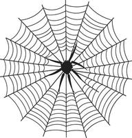 seda girar crachá delicado aranha rede logotipo para elegante Projeto aracnídeo aura insígnia místico aranha com aranha rede ícone dentro vetor