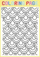 páginas para colorir adultos geométricos relaxantes padrão abstrato vetor