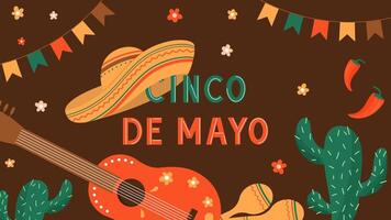 cinco de maio vetor