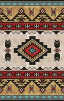nativo americano indiano enfeite padronizar geométrico étnico têxtil textura tribal asteca padronizar navajo mexicano tecido desatado decoração moda vetor