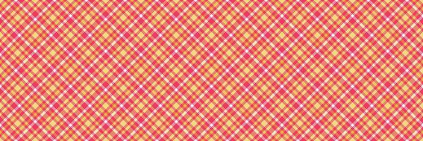 tom tartan padronizar fundo, refrescar xadrez desatado tecido. quieto têxtil Verifica textura dentro vermelho e amarelo cores. vetor