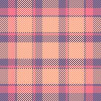 fundo xadrez textura do tartan tecido com uma desatado têxtil Verifica padronizar. vetor