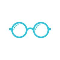 óculos ícone. ótico óculos. isolado em branco fundo. a partir de azul ícone definir. vetor