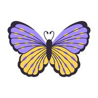 lindo colorida borboletas, vetor