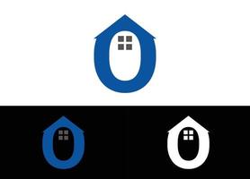 logotipo imobiliário ou modelo de imagem vetorial de design de ícone vetor