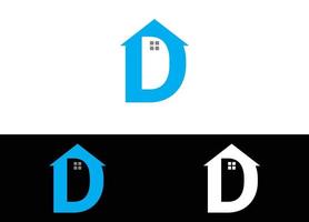 logotipo imobiliário ou modelo de imagem vetorial de design de ícone vetor