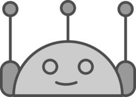 chatbot potra ícone vetor