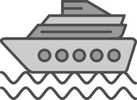 cruzeiro navio potra ícone vetor