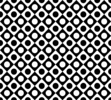 geométrico padronizar dentro a Formato do uma mosaico do Preto e branco círculos e quadrados vetor