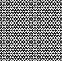 geométrico padronizar dentro a Formato do uma mosaico do Preto e branco quadrados e flores vetor
