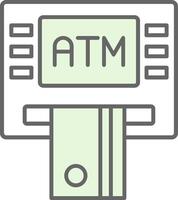 atm máquina potra ícone vetor